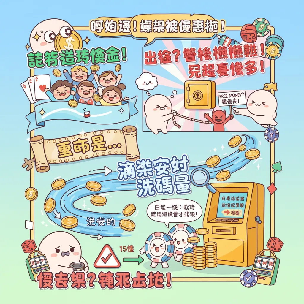 領取娛樂城優惠必看：體驗金與流水要求解析