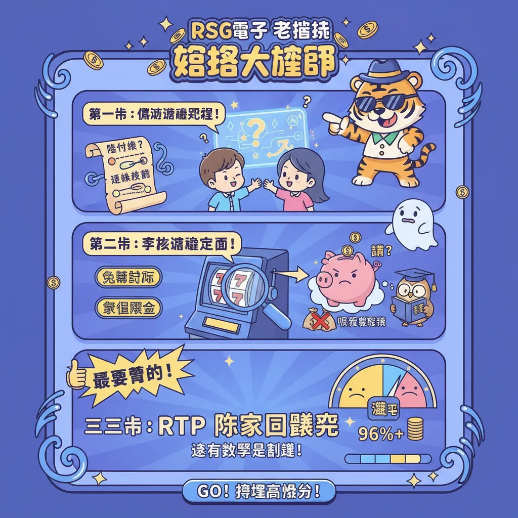 掌握RSG電子老虎機技巧與高爆分攻略