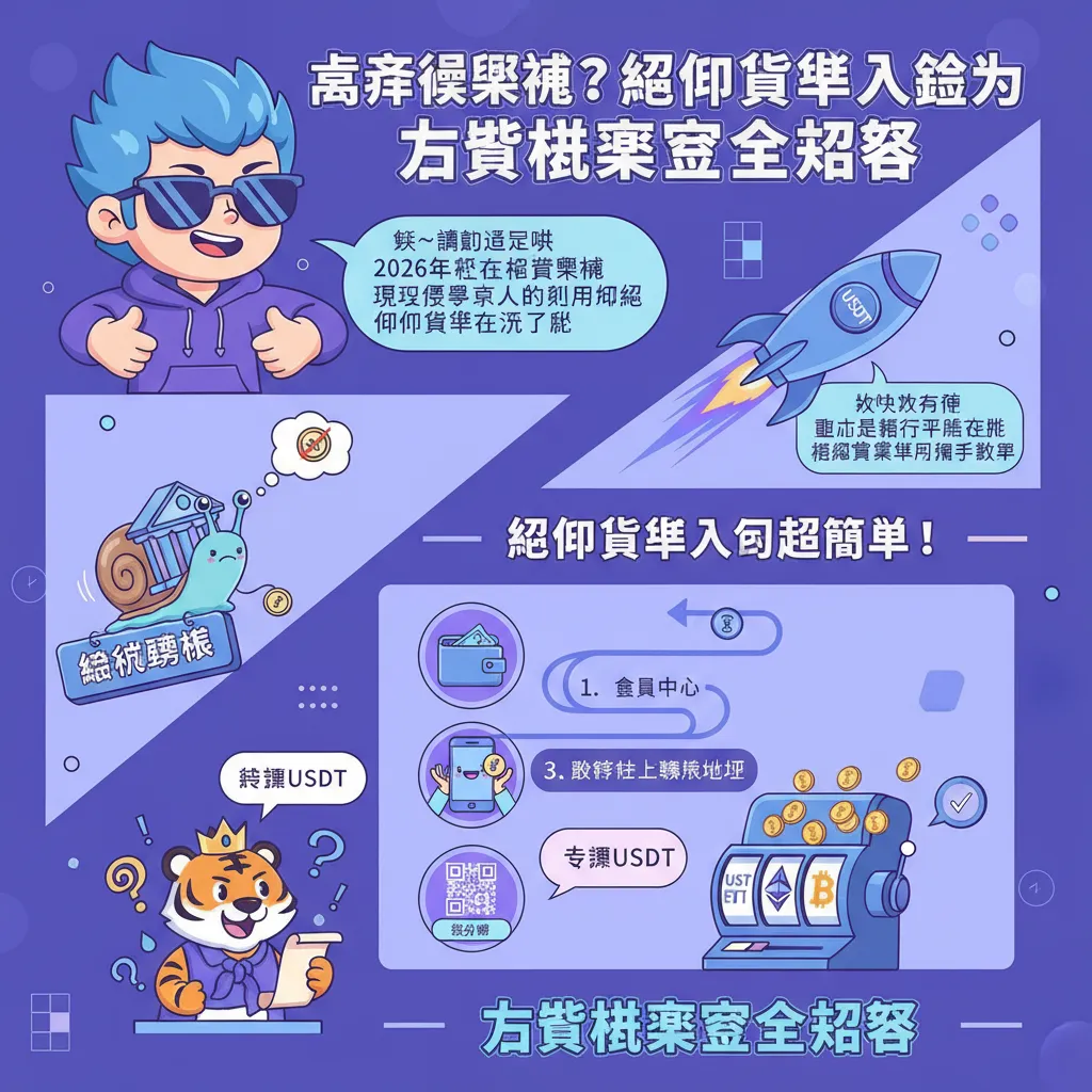 想玩博弈娛樂城？加密貨幣入金與老虎機策略全攻略