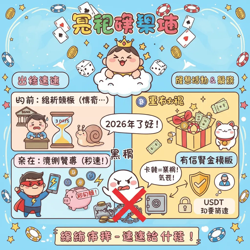 正規娛樂城出金速度與優惠活動：虛擬貨幣存提現指南