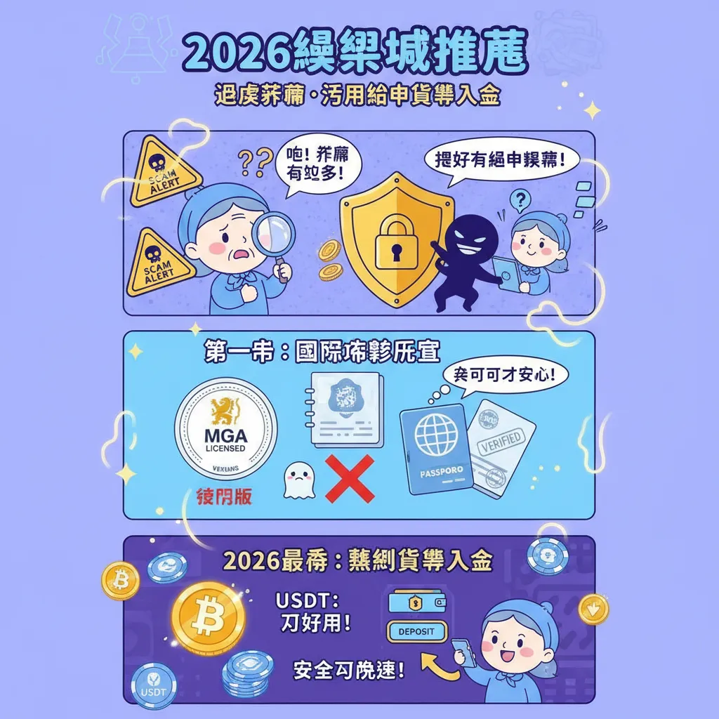 挑選2026娛樂城推薦，避開詐騙並活用加密貨幣入金