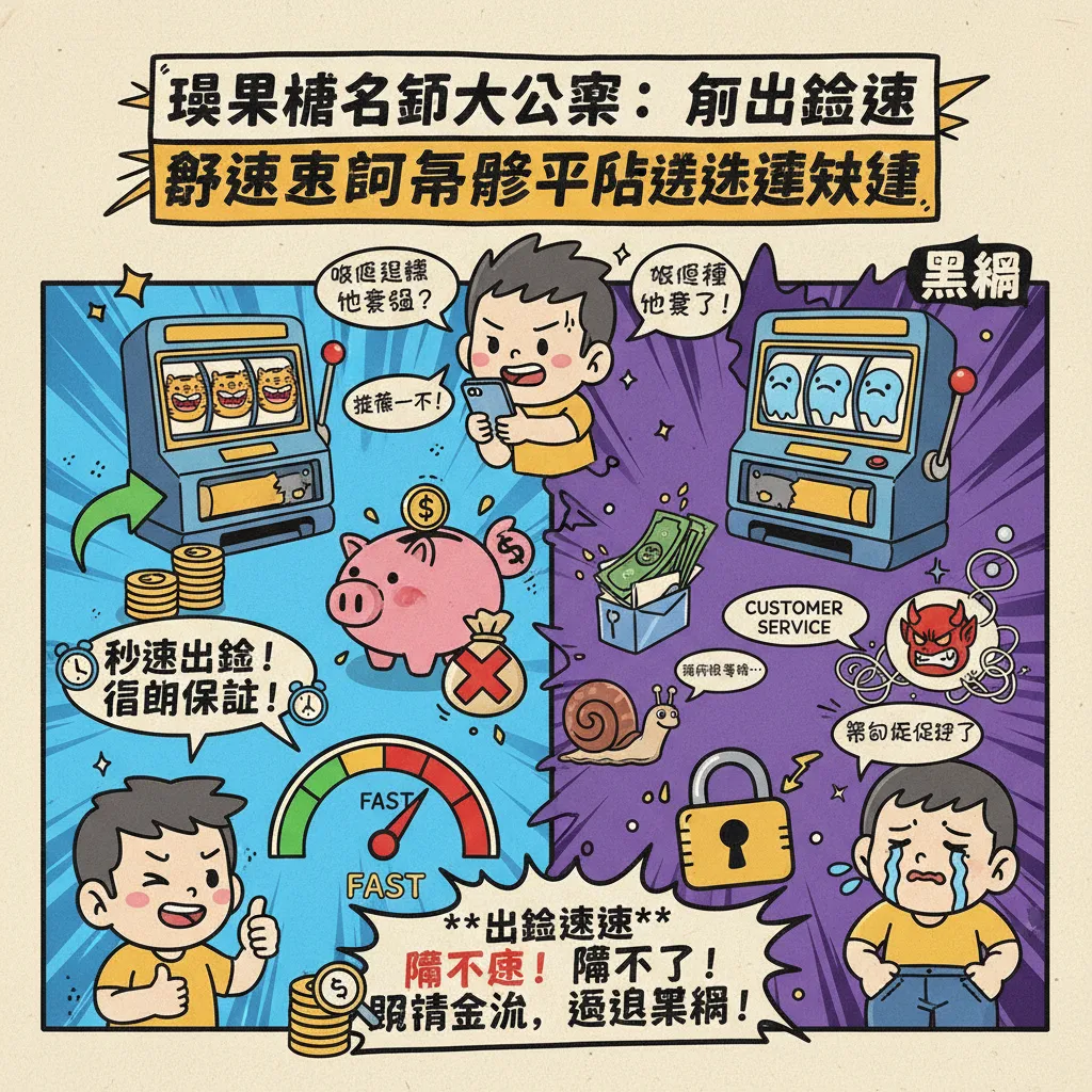 娛樂城名單大公開：從出金速度看懂博弈平臺選擇關鍵